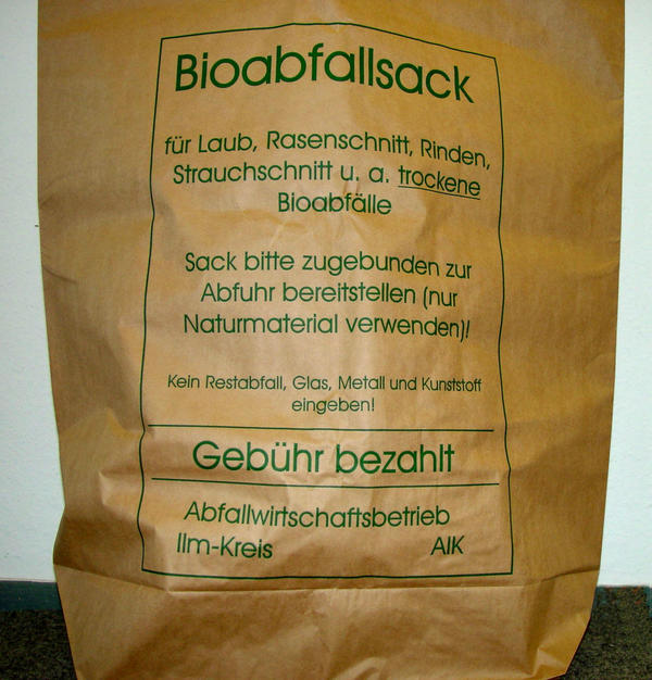 Bioabfallsack